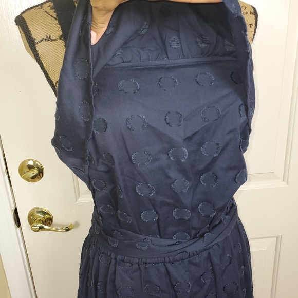 1901Clip Dot Popover Maxi Dress - Picture 11 of 13